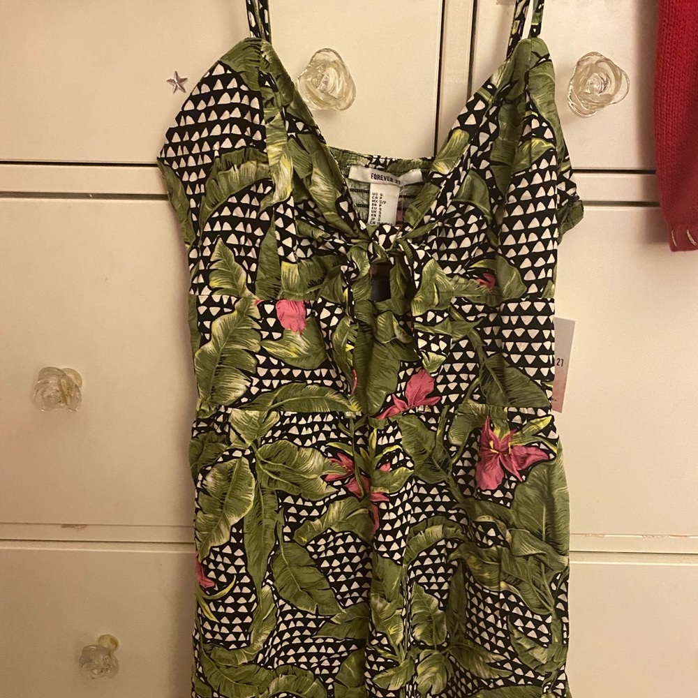 Tropical Mini Dress